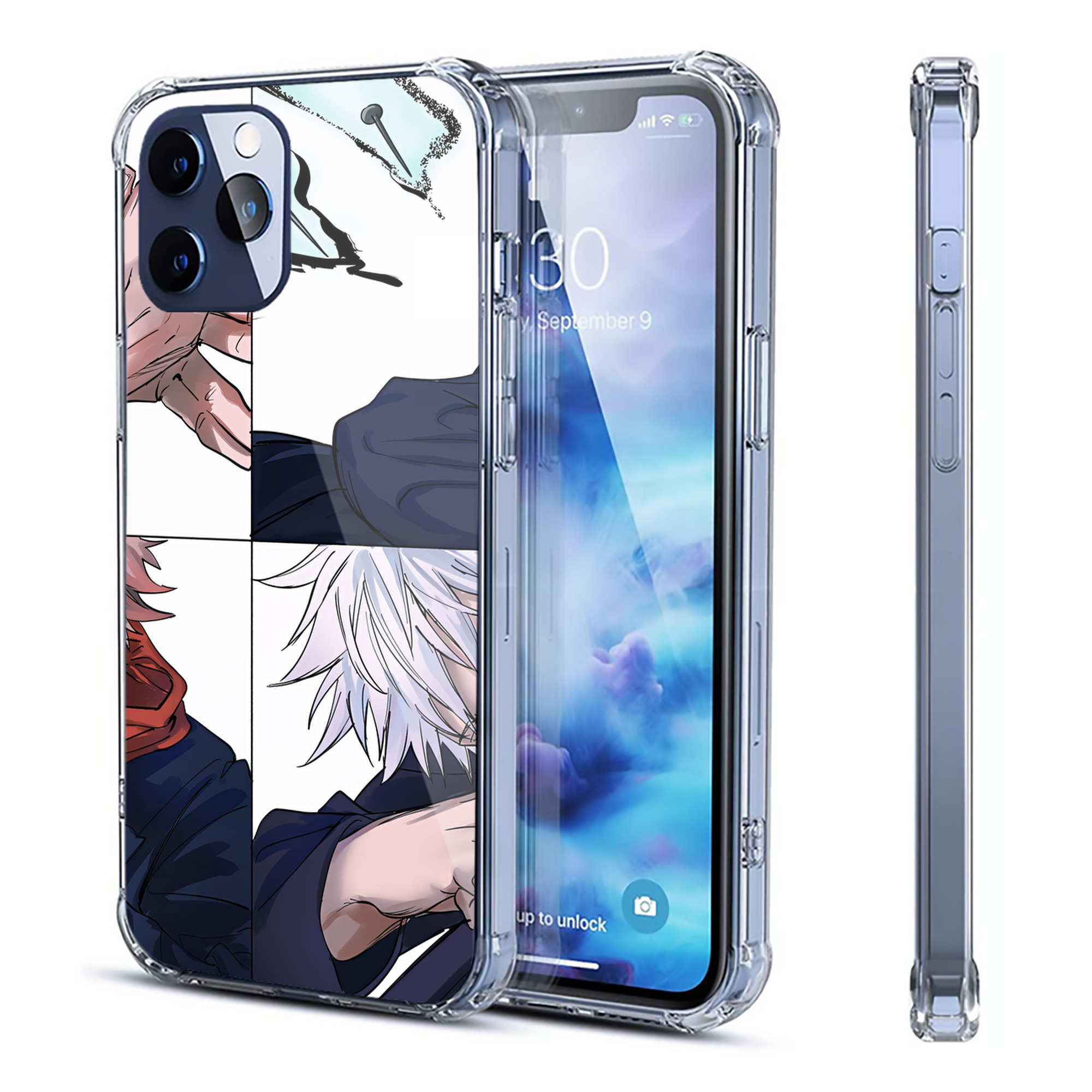 （画像用） SPY×FAMILY间谍家家酒 【iPhone 12シリーズ対応】透明スマホケース（クリアソフトケース）
